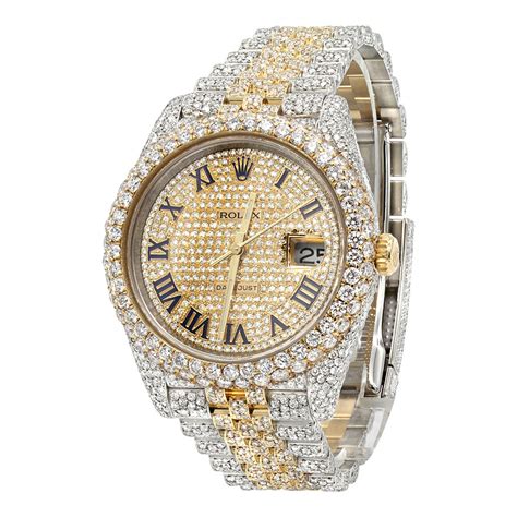 diamond encrusted watch fake|real diamond rolex watches.